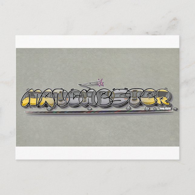 Carte Postale Tramway Metrolink de Manchester (Devant)