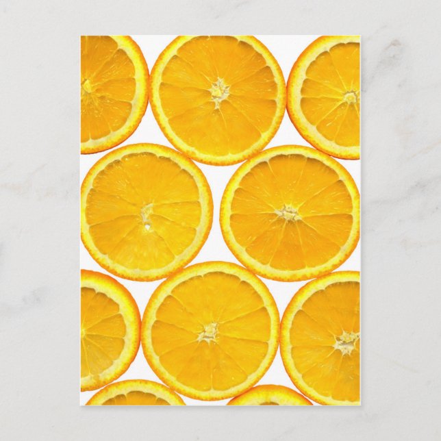 Carte Postale tranche orange (Devant)