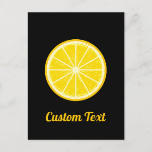 Carte Postale tranche orange