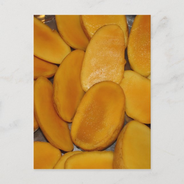 Carte Postale Tranches de mangue (Devant)