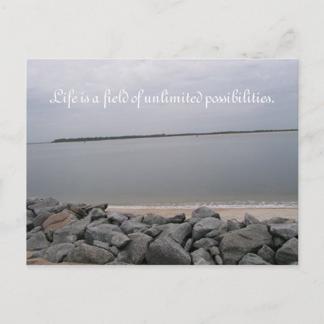 Carte postale Tranquille Beach (Devant)