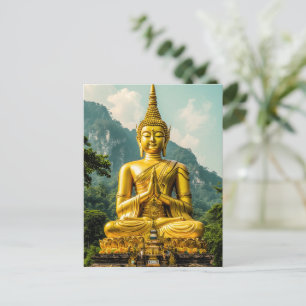 Carte Postale Tranquillité dorée