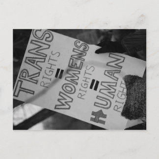 Carte postale Trans Rights
