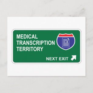 Carte Postale Transcription Médicale Prochaine sortie