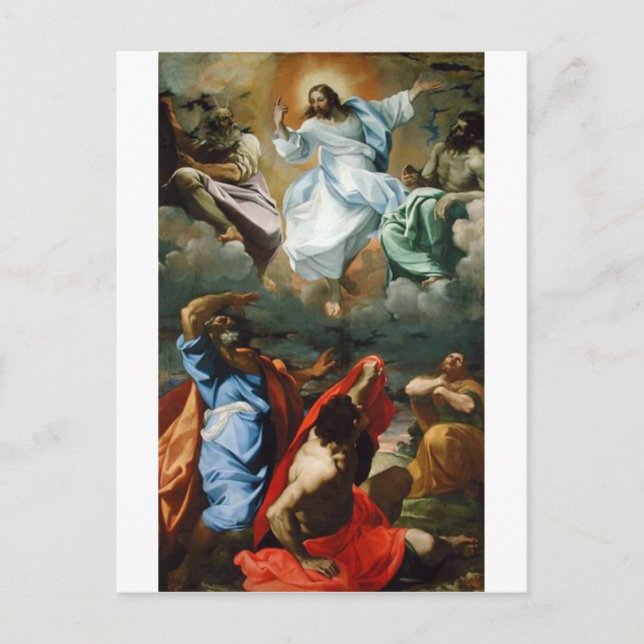 Carte Postale Transfiguration_by_Lodovico_Carracci. (Devant)