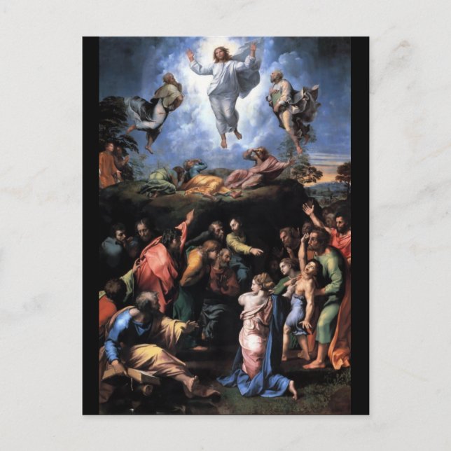 CARTE POSTALE TRANSFIGURATION DE JÉSUS (Devant)