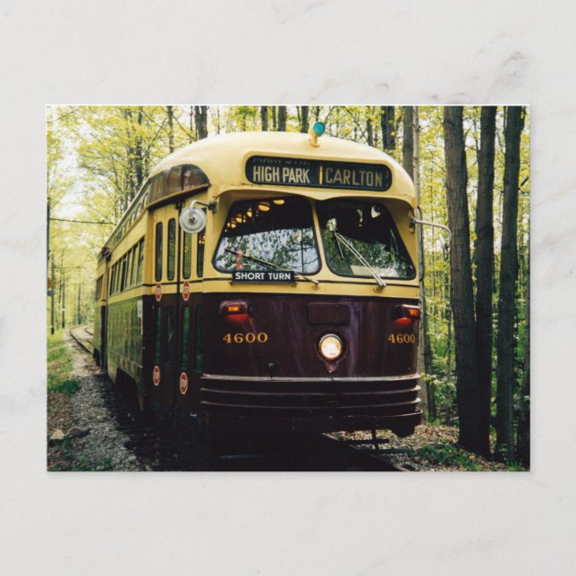 Carte postale Transit Toronto 001 - PCC Forest (Devant)