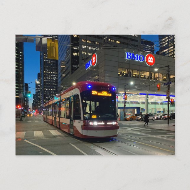 Carte postale Transit Toronto 004 - Flexité à King (Devant)