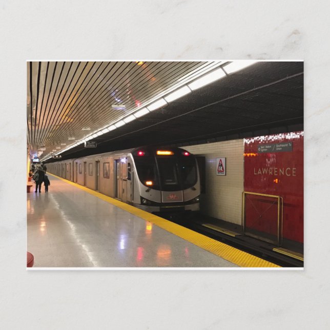 Carte Postale Transit Toronto Postcard 002 - Lawrence Rocket (Devant)