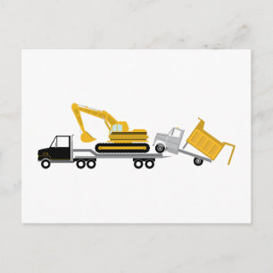 Carte Postale Transport