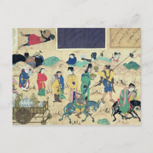 Carte Postale Transport de céramiques