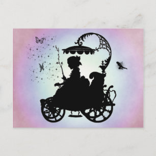 Carte Postale Transport magique vintage