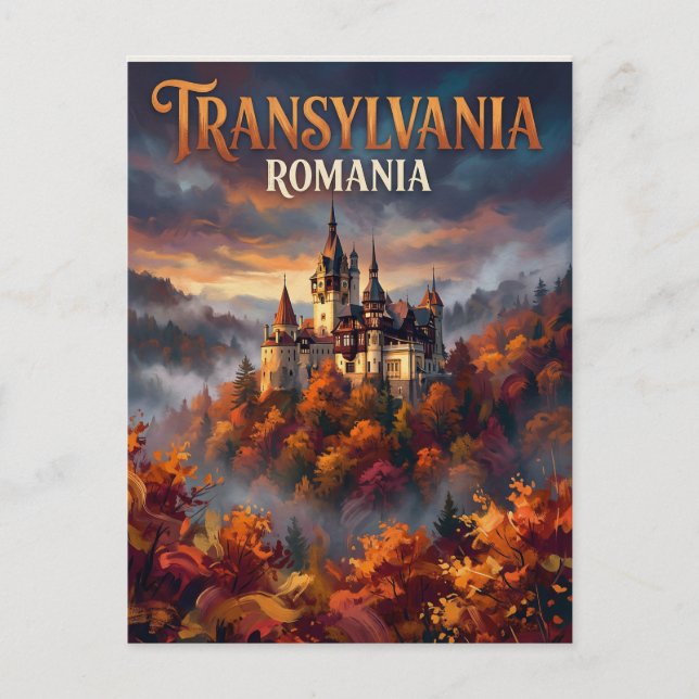 Carte Postale Transylvanie Roumanie (Devant)