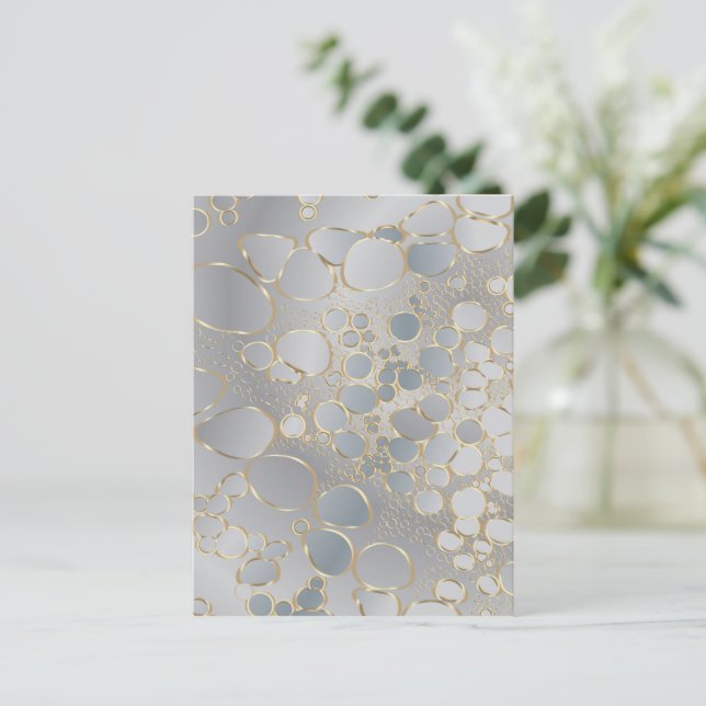 Carte Postale Travail numérique Abstrait (Debout devant)