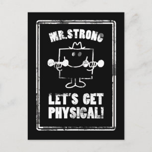 Carte Postale Travailler Avec M. Strong