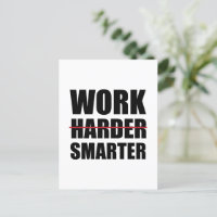 Travaillez Intelligemment et Non Plus Fort Motivat
