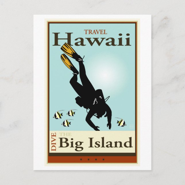 Carte Postale Travel Hawaii (Devant)