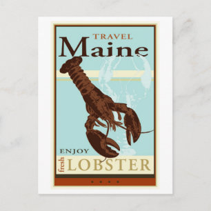 Carte Postale Travel Maine