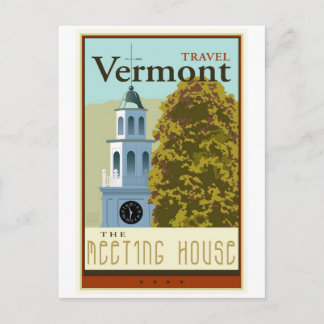 Carte Postale Travel Vermont
