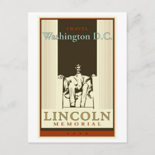Carte Postale Travel Washington DC