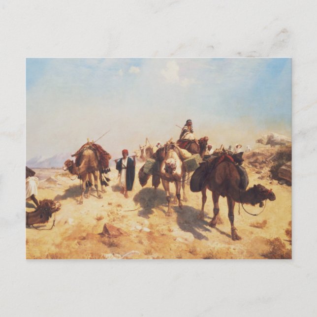 Carte Postale Traverser le désert (Devant)