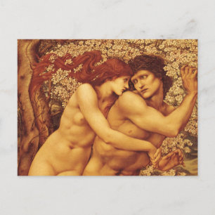 Carte Postale Tree of Forgiveness, Sir Edward Coley Burne-Jones