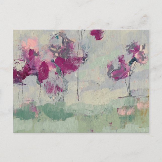 Carte Postale Treeline Fuchsia (Devant)