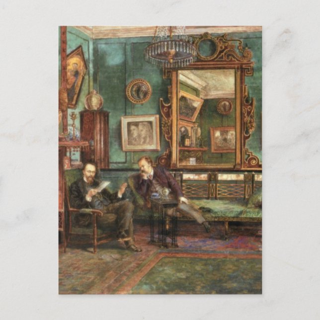 Carte Postale Treffry Dunn Rossetti & Dunton à 16 pas Cheyne (Devant)