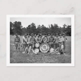 Carte Postale Trenton N.J. Musique militaire : début des années
