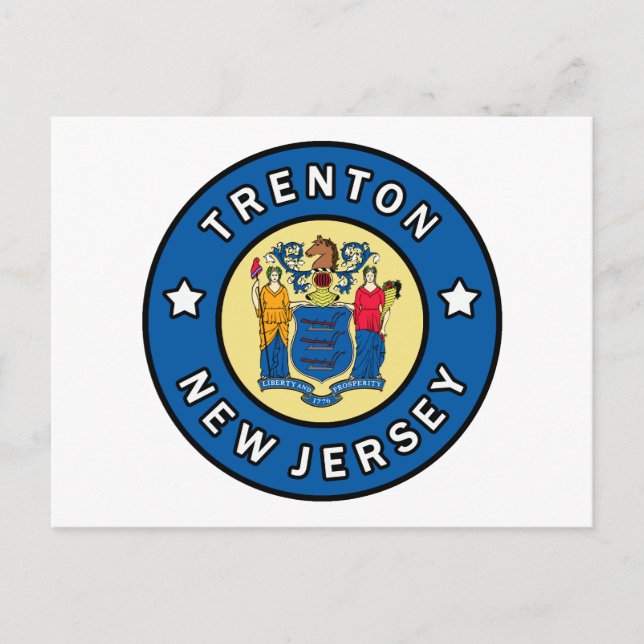 Carte Postale Trenton New Jersey (Devant)