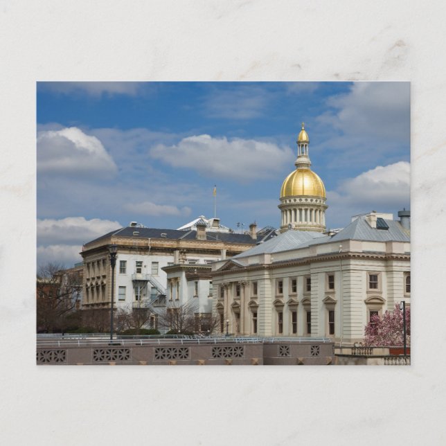 Carte postale Trenton State Capitol (Devant)