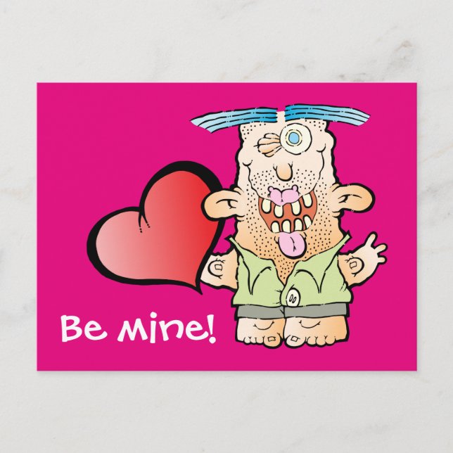 Carte postale très moite de Silly Monster (Devant)