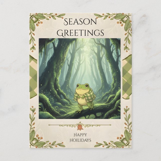 Carte Postale Trésor de la forêt moussue (Devant)