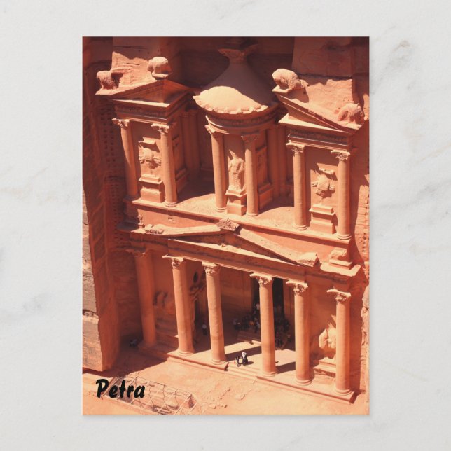Carte Postale Trésor de Petra (Devant)