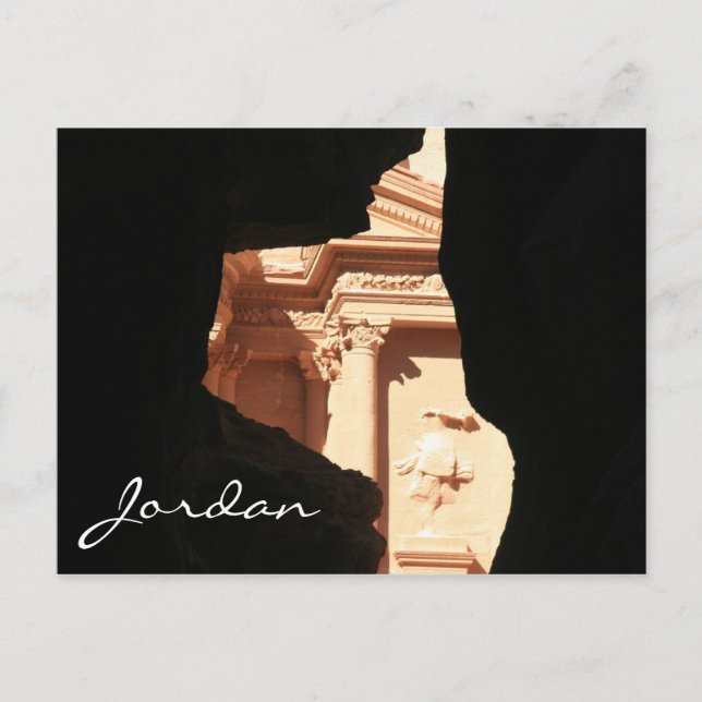 Carte Postale trésor glimpse jordan (Devant)