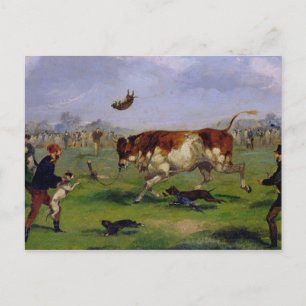 Carte Postale Tresser (huile sur papier posée sur panneau)
