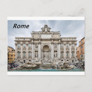 Carte Postale TREVI-Fontaine, - Rome, - Angie.JPG