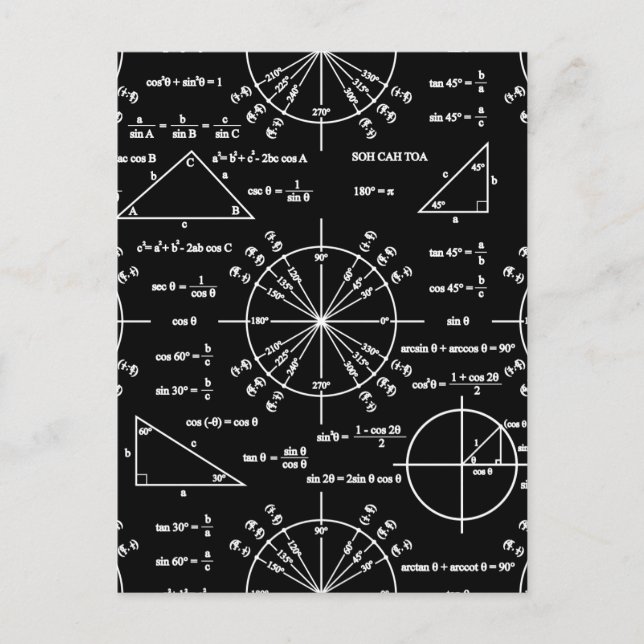 Carte Postale Triage et triangles (Devant)