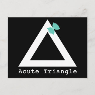 Carte postale Triangle Aigu