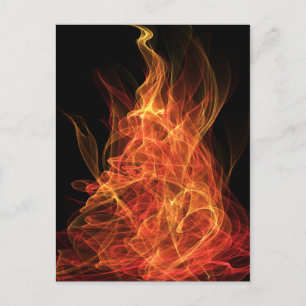 Carte Postale Triangle d'incendie