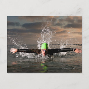 Carte Postale Triathlète 2