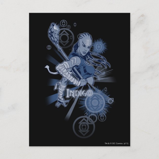 Carte Postale tribu Indigo 10 (Devant)