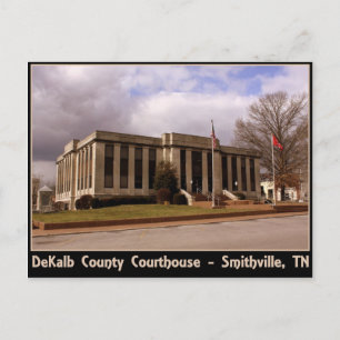 Carte Postale Tribunal du comté de DeKalb - Smithville, TN