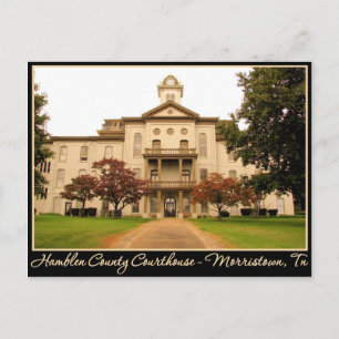 Carte Postale Tribunal du comté de Hamblen - Morristown, TN