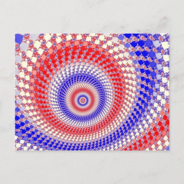 Carte postale Tricolore Roundalls (Devant)