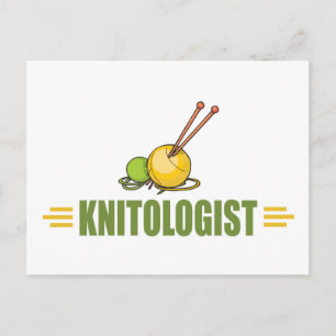 Carte Postale Tricot humoristique