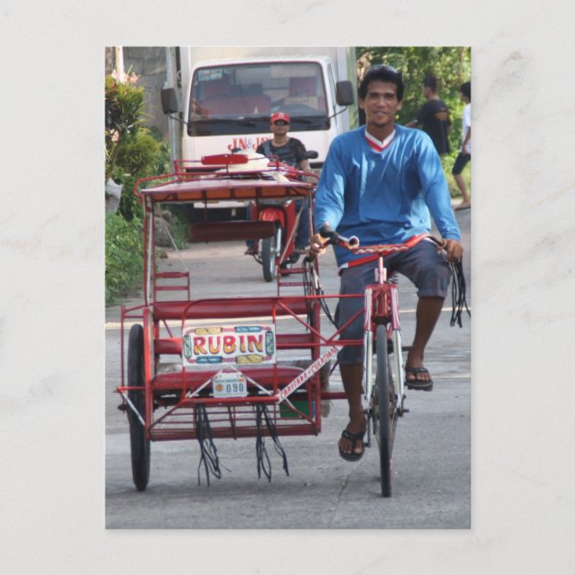 Carte Postale Tricycle (Devant)