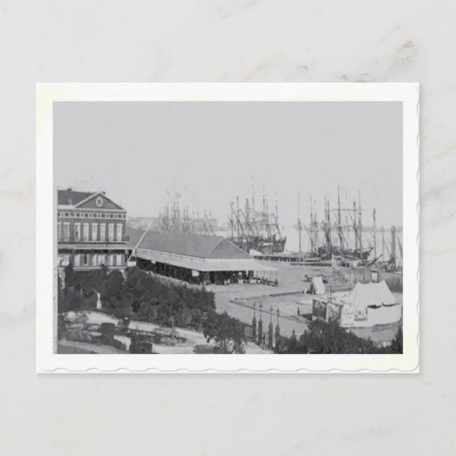 Carte Postale Trimestre français 1865 (Devant)