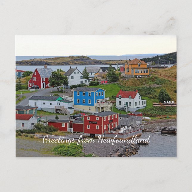 Carte Postale Trinity Terre-Neuve (Devant)