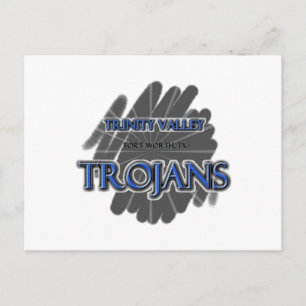 Carte Postale Trinity Valley School Trojans - Fort Worth, TX